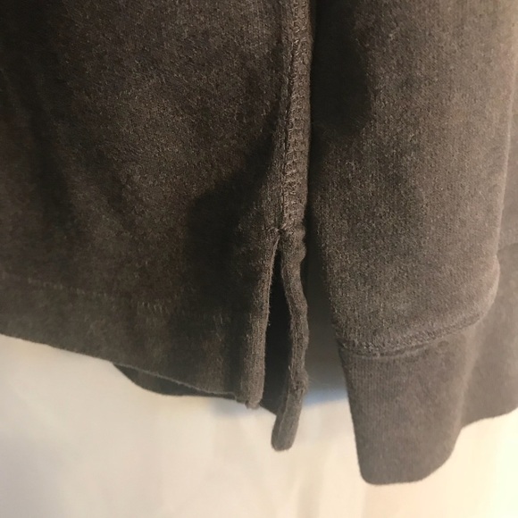 J. Crew Brown Pullover Small 100% Cotton - Picture 7 of 7